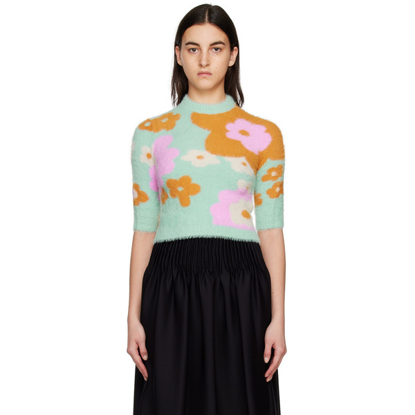  Sportmax Green Morgana Sweater 