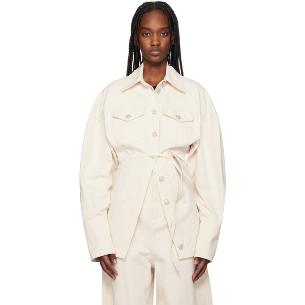  Sportmax Off-white Biblios Denim Jacket 