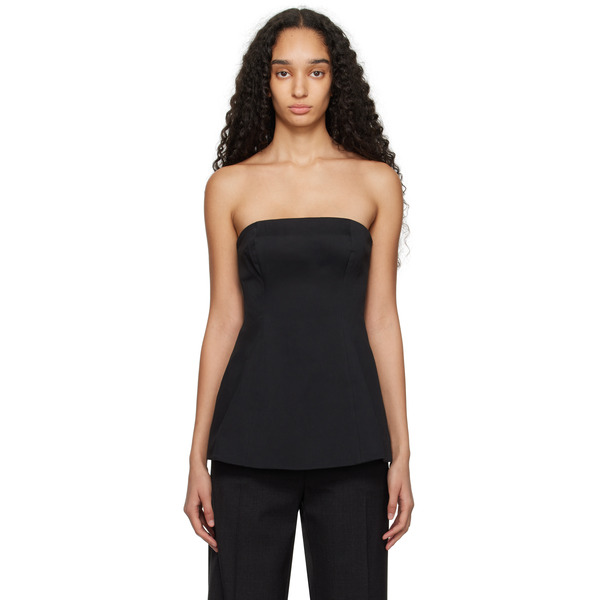  Staud Black Silvia Top 