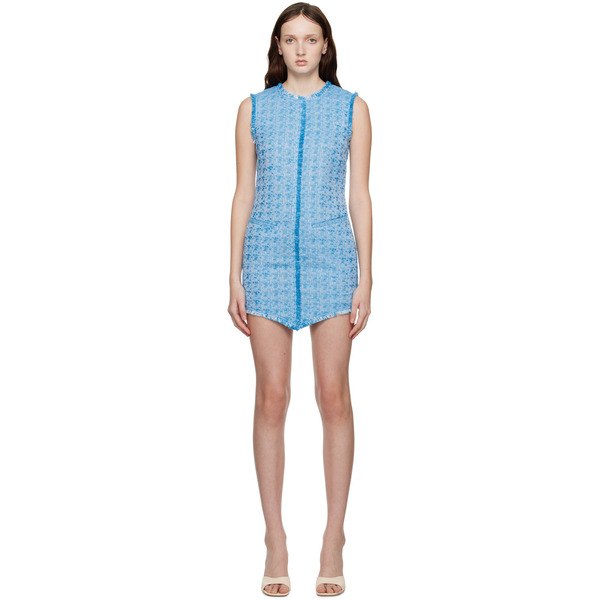  Staud Blue Crystal Minidress 