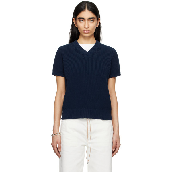  Still Here Navy Hotel Sweater 
