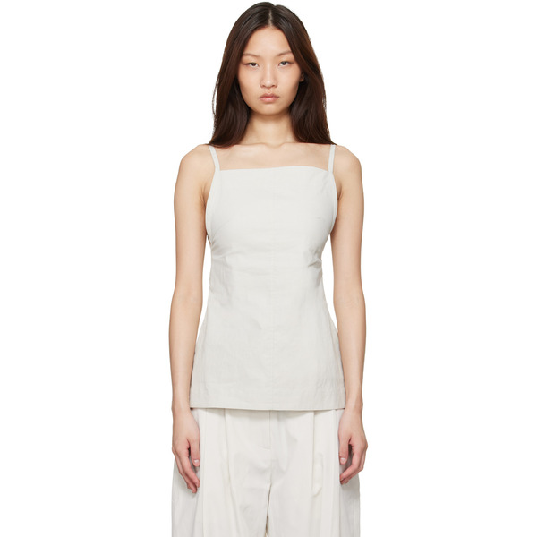  Studio Nicholson Beige Raddle Top 
