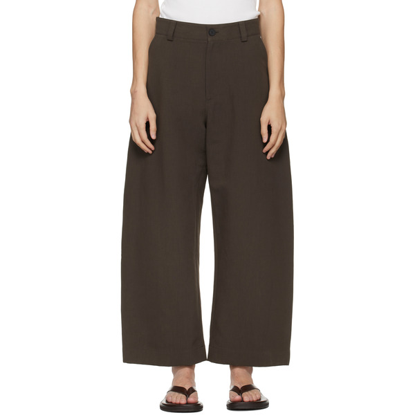  Studio Nicholson Brown Levy Trousers 