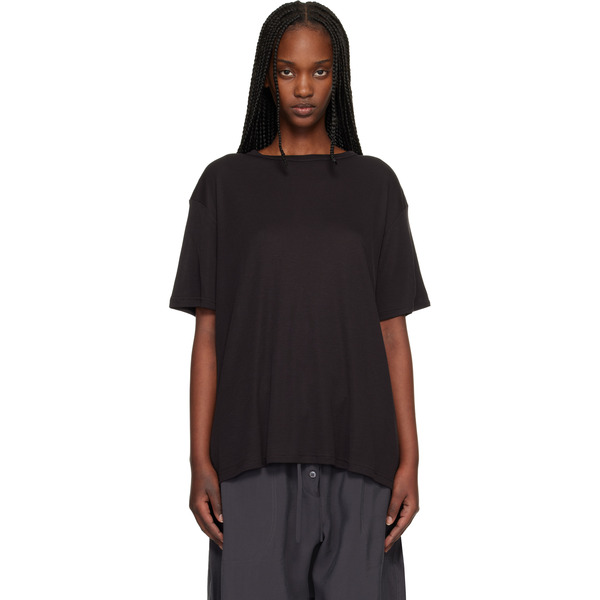  Studio Nicholson Brown Rond T-shirt 