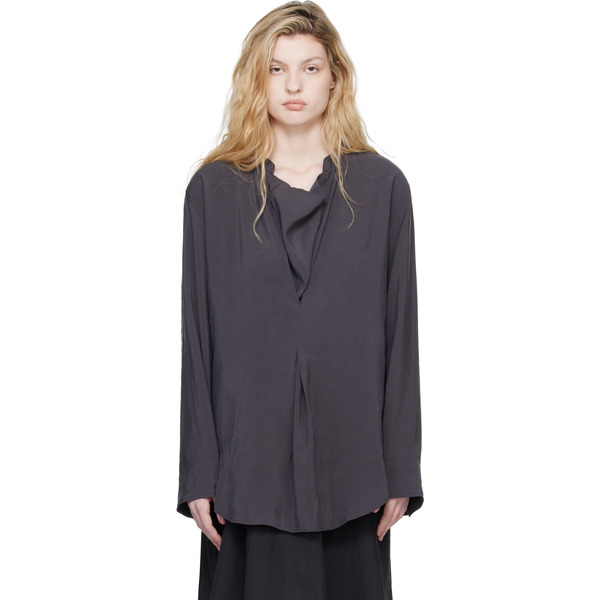  Studio Nicholson Gray Pampa Blouse 