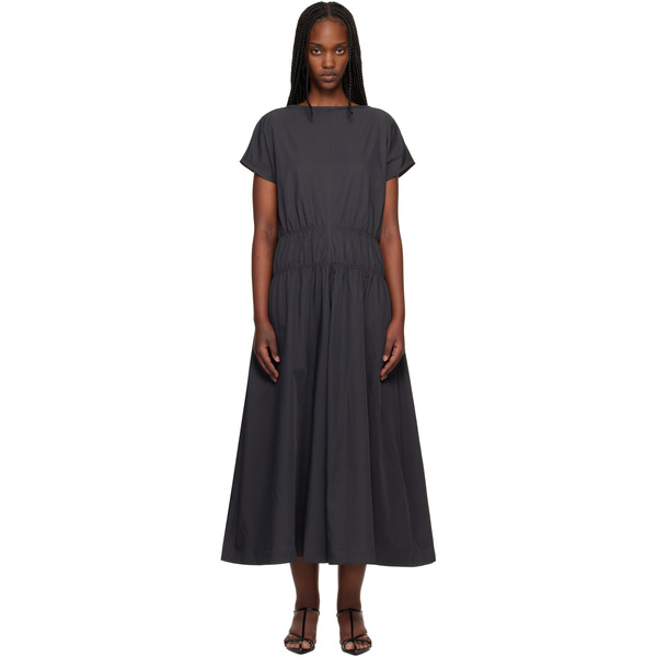  Studio Nicholson Gray Simos Midi Dress 