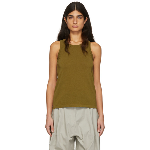  Studio Nicholson Khaki Circa Tank Top 