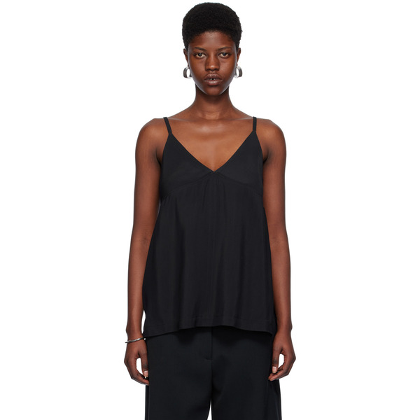  Studio Nicholson Navy V-neck Camisole 