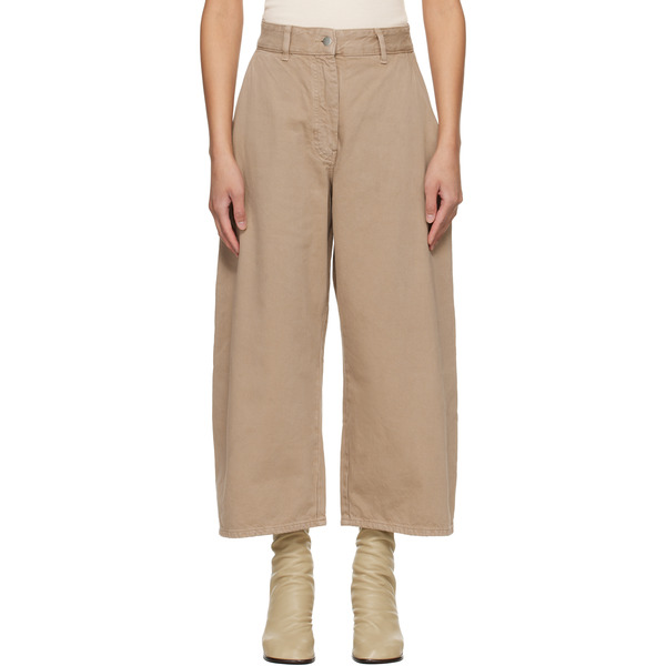  Studio Nicholson Taupe Chalco Denim Jeans 