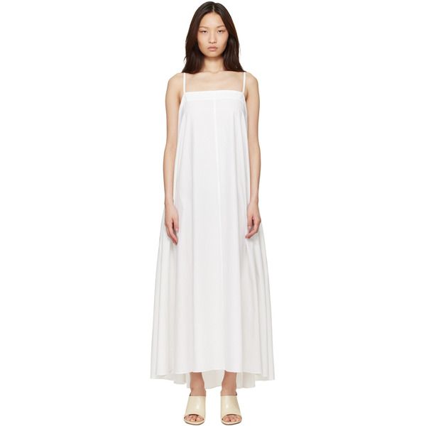  Studio Nicholson White Achille Maxi Dress 