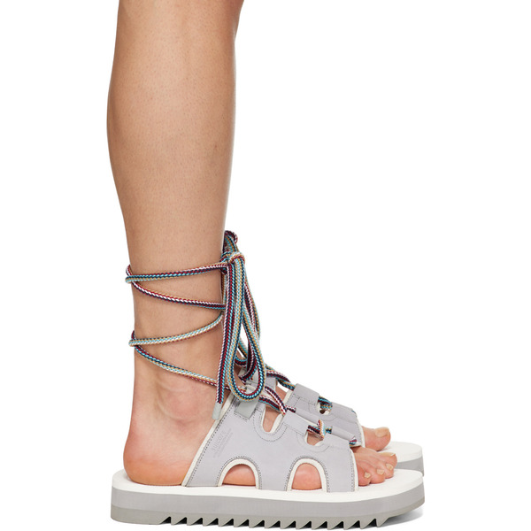  Suicoke Gray Ray-ab Sandals 