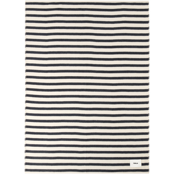  Tekla Off-white Lambswool Blanket 