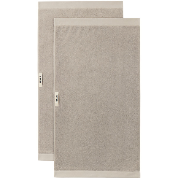  Tekla Ssense Exclusive Gray Terry Heavyweight Hand Towel Set 