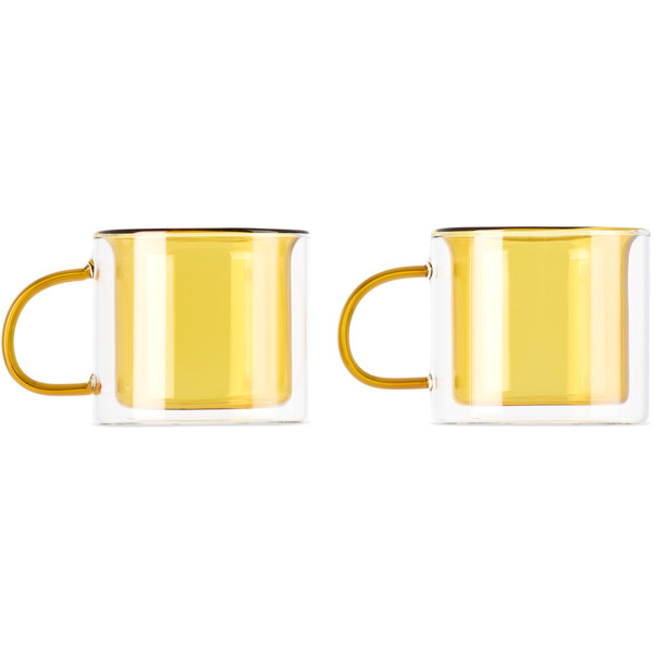  The Conran Shop Yellow Oslo Mug Set 