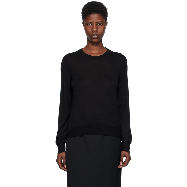  The Row Black Islington Sweater 