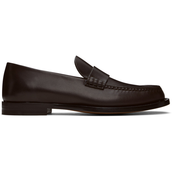  The Row Brown Novus Loafers 