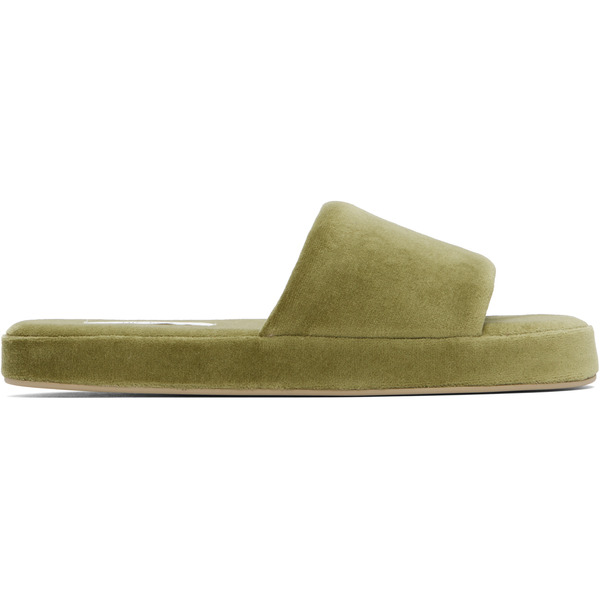  The Row Khaki Pillow Slippers 