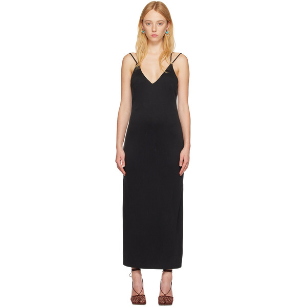  Third Form Black Form Cross Back Midi Dress 