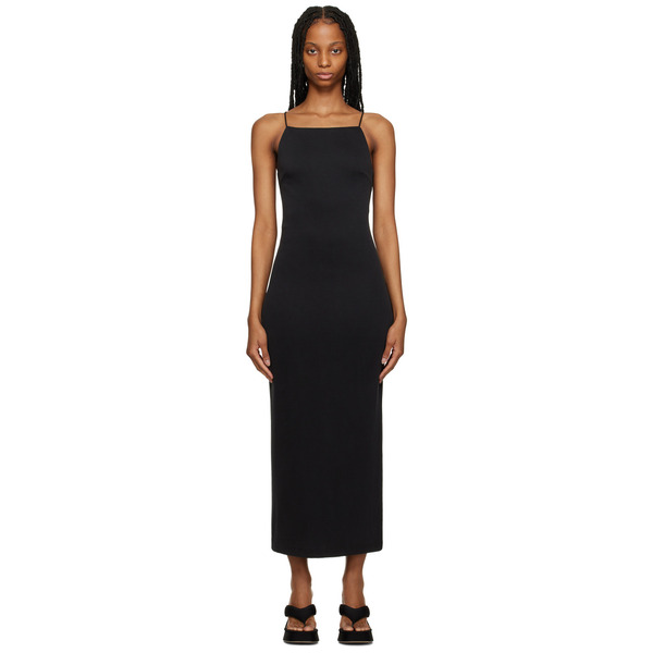  Third Form Black Mode Midi Dress 