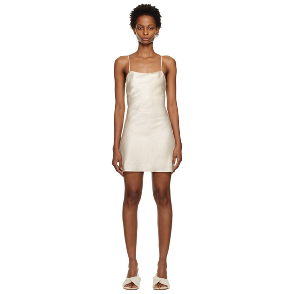  Third Form Off-white Crush Bias Minidress 