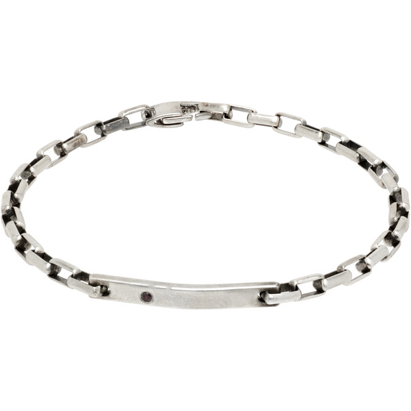  Title Of Work Box Link Bar Bracelet 