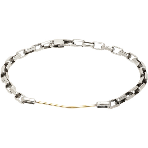  Title Of Work Box Link Bar Bracelet 