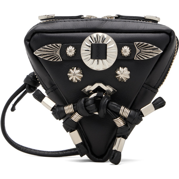 Toga Pulla Black Triangle Shoulder Bag 