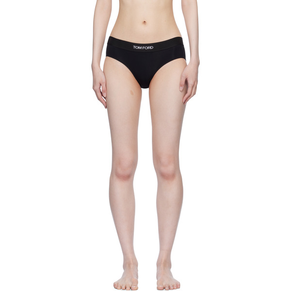  Tom Ford Black Modal Signature Boy Shorts 