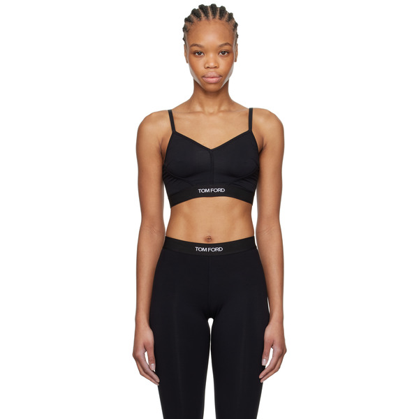  Tom Ford Black Modal Signature Bra 