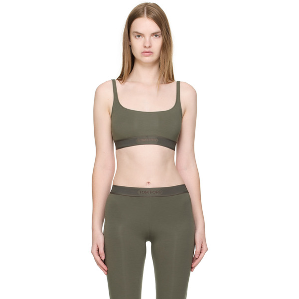  Tom Ford Green Signature Bralette 