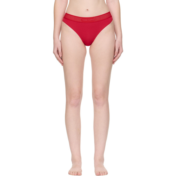  Tom Ford Red Signature Thong 