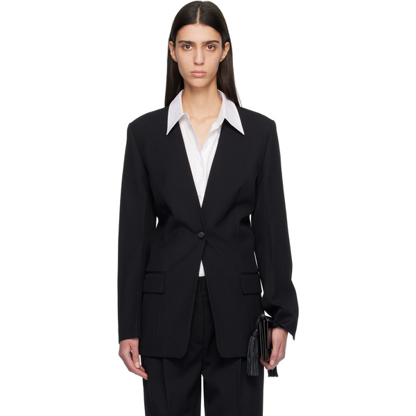  Toteme Black Slouch Blazer 