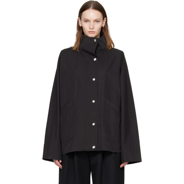  Toteme Black Summer Parachute Jacket 
