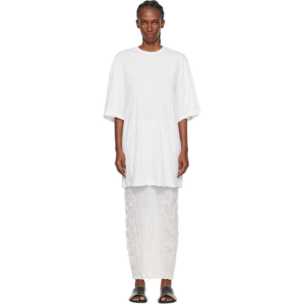  Toteme Off-white Relaxed Tee Minidress 