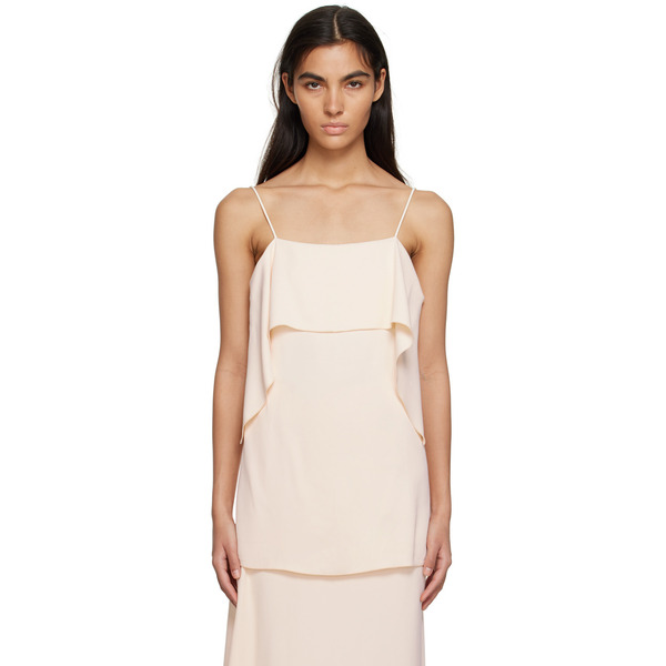  Toteme Pink Layered Tank Top 