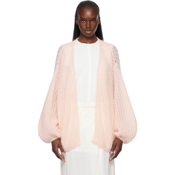  Toteme Pink Puffed Cardigan 