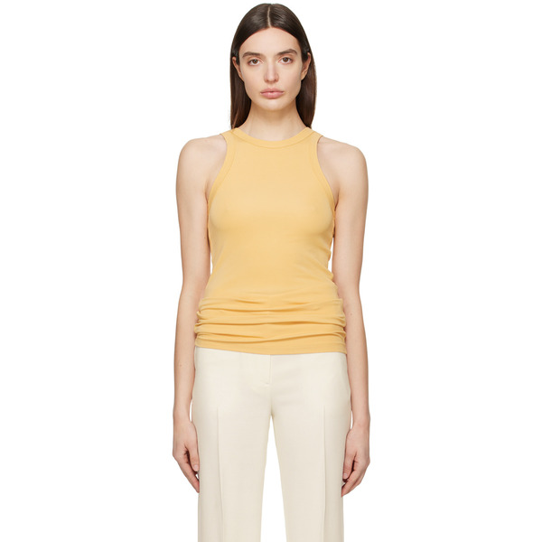  Toteme Yellow Fluid Tank Top 