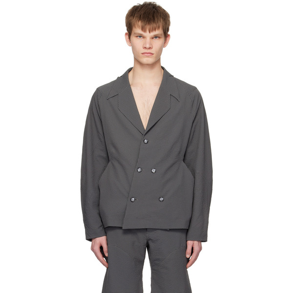  Uncertain Factor Gray Voyager Blazer 