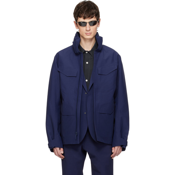  Veilance Navy Field Jacket 