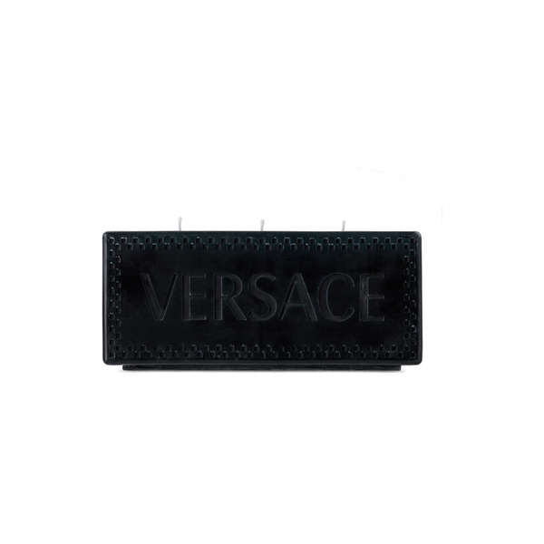  Versace Black Brick Logomania Candle 