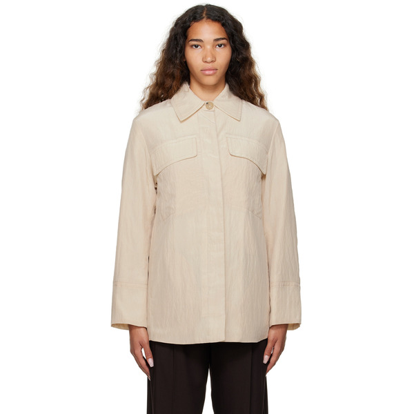  Vince Beige Padded Jacket 