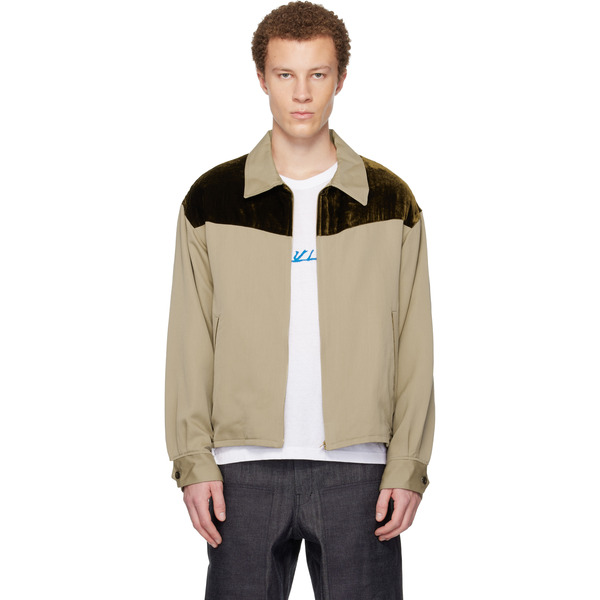  Visvim Beige Mayfield Swing Jacket 