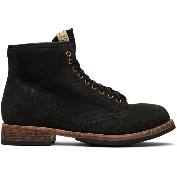  Visvim Black Brigadier Mid-folk Boots 