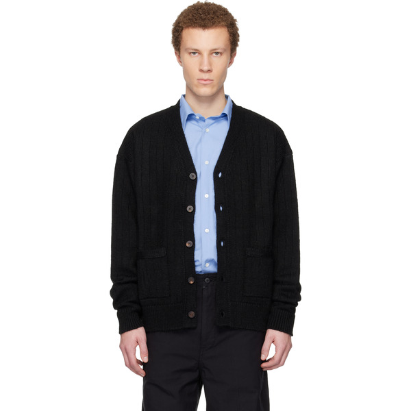  Visvim Black Knit Cardigan 