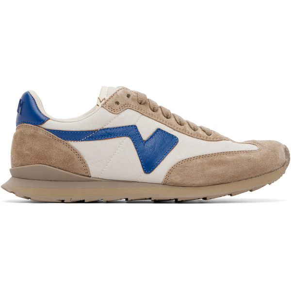  Visvim Gray & Beige Fkt Runner Sneakers 