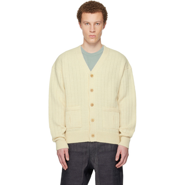  Visvim Off-white Knit Cardigan 