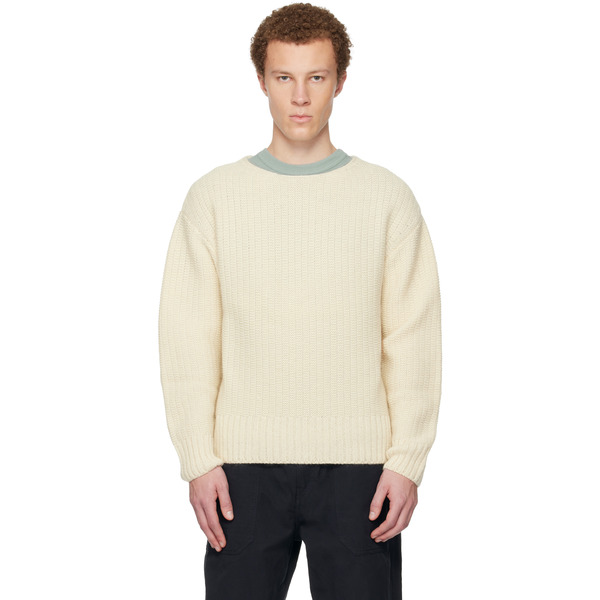  Visvim Off-white Knit Sweater 