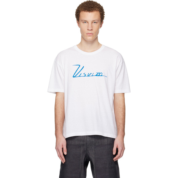  Visvim White Jumbo S/s 'visvim' T-shirt 