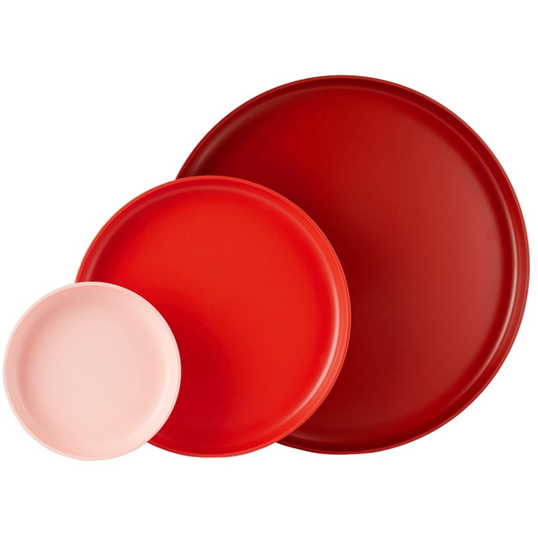  Vitra Red Trays Set 