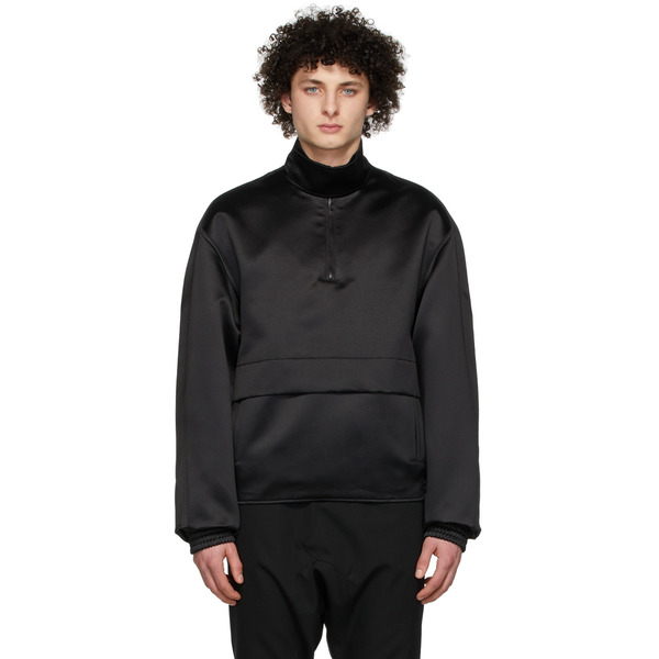  We11done Black Polyester Jacket 